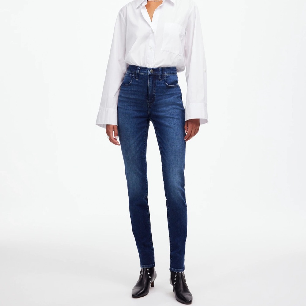 Madewell 10" High-Rise Roadtripper Authentic Skinny Jeans Size 30